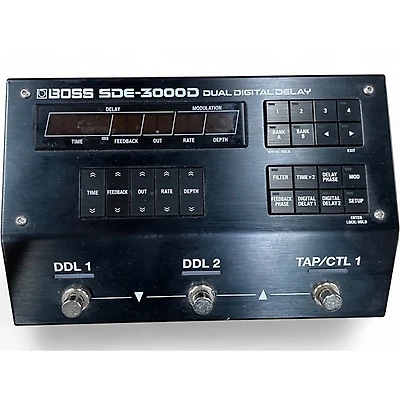 Used BOSS SDE-3000D Effect Pedal