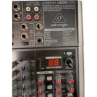 Used Behringer Xenyx X2222USB Unpowered Mixer