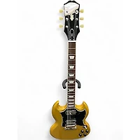 Used Epiphone SG TRADITIONAL PRO GOLD Solid Body Electric Guitar