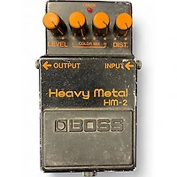 Used BOSS HM2 Heavy Metal Effect Pedal