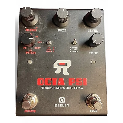 Used Keeley OCTA PSI TRANSFIGURATING FUZZ Effect Pedal
