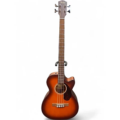 Used Fender CB-60SCE ACB SUNBURST Acoustic Bass Guitar