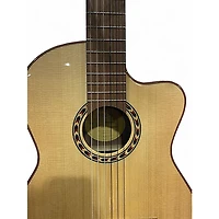 Used Lucero LFN200SCE Natural Classical Acoustic Electric Guitar