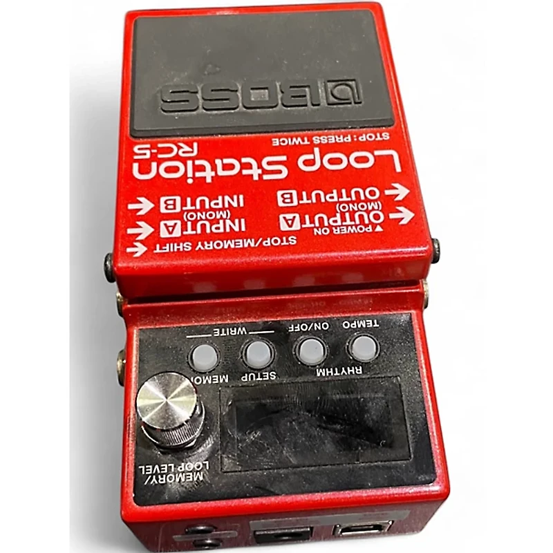 Used BOSS RC5 LOOP STATION Pedal
