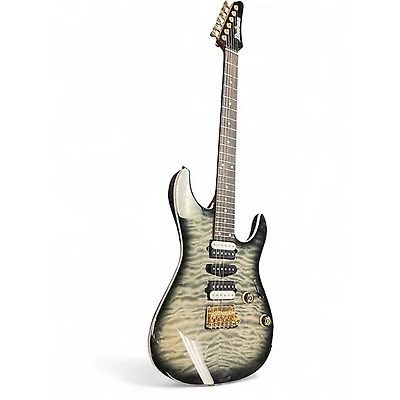 Used Ibanez AZ47P1QM BLACK ICE BURST Solid Body Electric Guitar