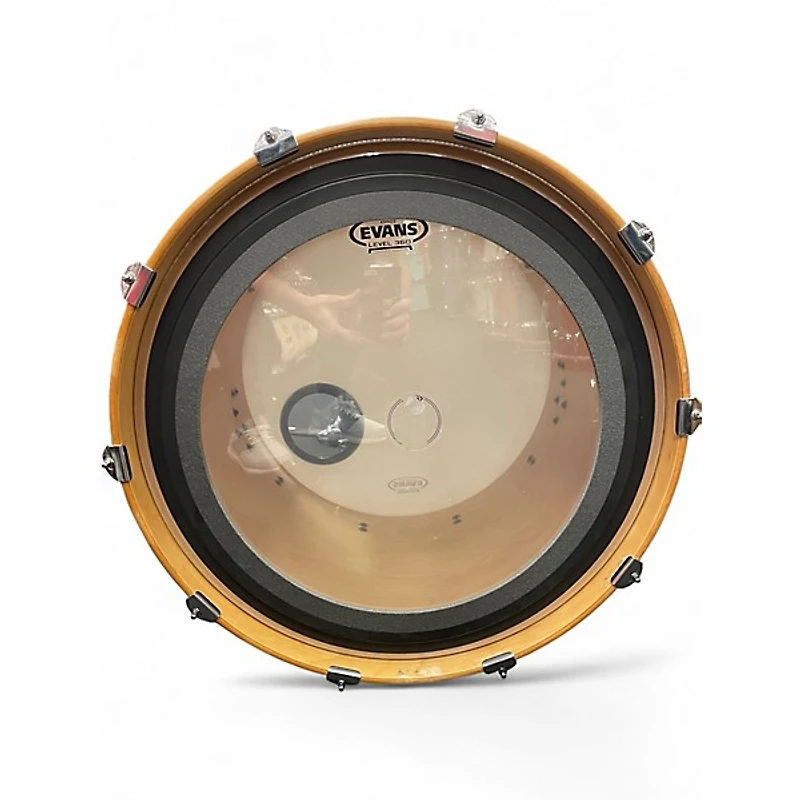 Used Pork Pie 3 Piece Little Squealer 3 Pc Drum Kit Satin Ebony Drum Kit