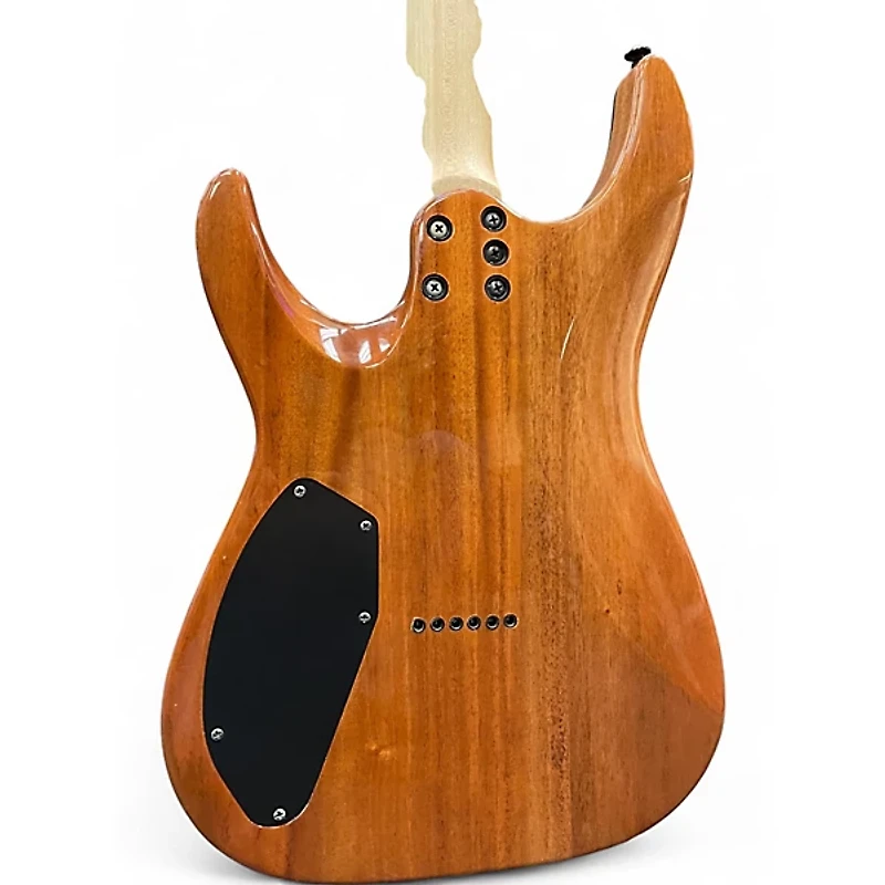 Used Schecter Guitar Research CR-6 Black Cherry Burst Solid Body Electric Guitar