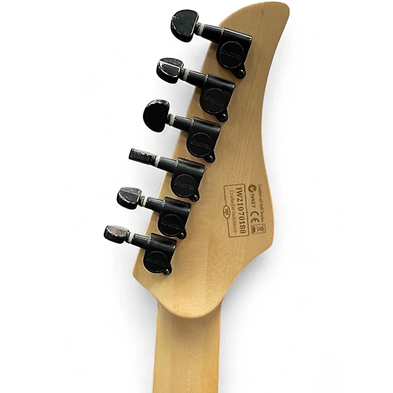 Used Schecter Guitar Research CR-6 Black Cherry Burst Solid Body Electric Guitar