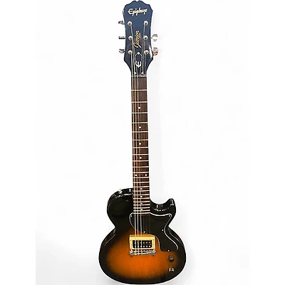 Used Epiphone Les Paul Junior 2 Color Sunburst Solid Body Electric Guitar