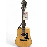 Used Taylor 150E Natural 12 String Acoustic Electric Guitar