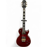 Used Epiphone Alex Lifeson Les Paul Custom Axcess Ruby Solid Body Electric Guitar