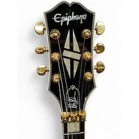 Used Epiphone Alex Lifeson Les Paul Custom Axcess Ruby Solid Body Electric Guitar