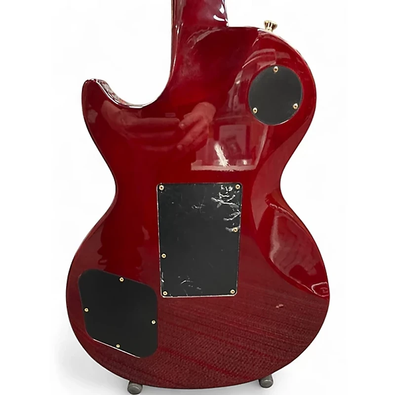 Used Epiphone Alex Lifeson Les Paul Custom Axcess Ruby Solid Body Electric Guitar