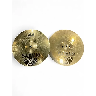 Used SABIAN 13in AA Fusion Hi Hat Pair Cymbal