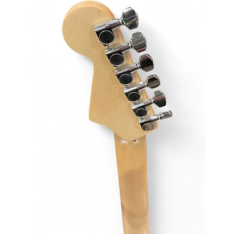 Used EVH Striped Series Black and White Solid Body Electric Guitar