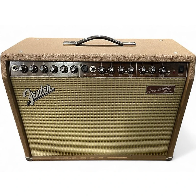 Used Fender Acoustasonic Jr 40W Acoustic Guitar Combo Amp