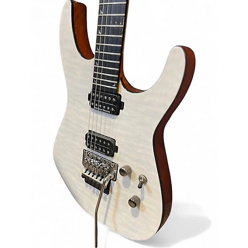 Used Jackson SL2Q Pro Series Soloist white Solid Body Electric Guitar