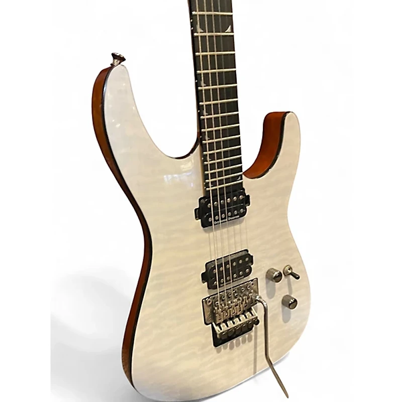 Used Jackson SL2Q Pro Series Soloist white Solid Body Electric Guitar