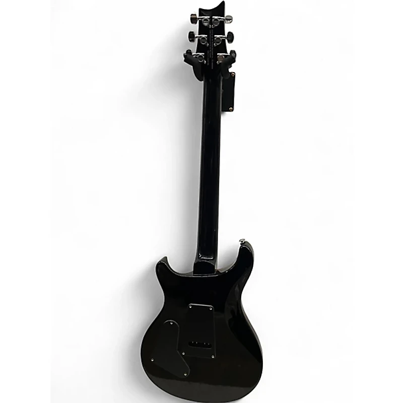 Used PRS SE Custom 24 Black Gold Sunburst Solid Body Electric Guitar