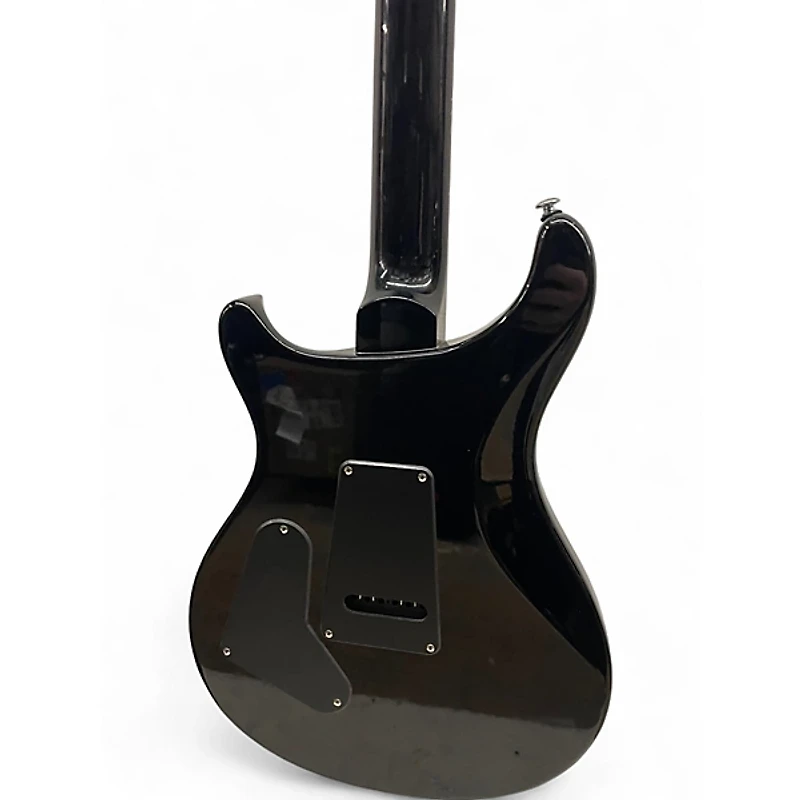 Used PRS SE Custom 24 Black Gold Sunburst Solid Body Electric Guitar