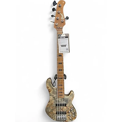 Used Cort GB SERIES MODERN 5 OPEN PORE VINTAGE CHARCOAL GRAY Electric Bass Guitar
