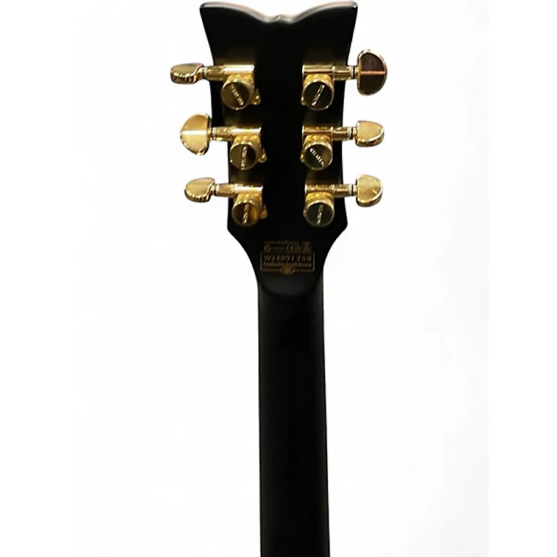 Used Schecter Guitar Research Solo II Custom Black Solid Body Electric Guitar