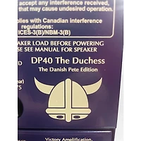 Used Victory DP40 Tube Guitar Amp Head