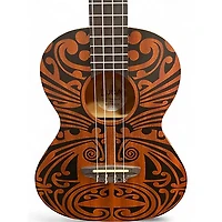 Used Luna UKE TRIBAL TENOR Natural Ukulele