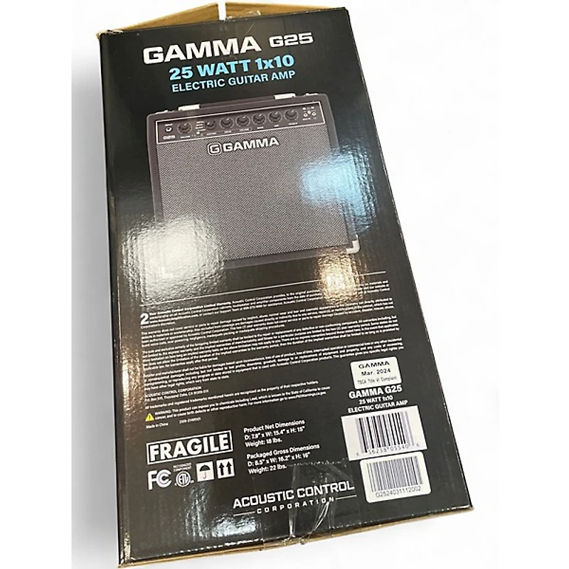 Used GAMMA G25 Guitar Combo Amp