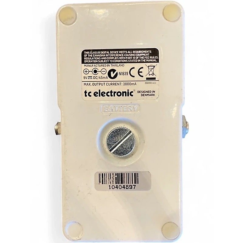 Used TC Electronic Polytune Tuner Pedal