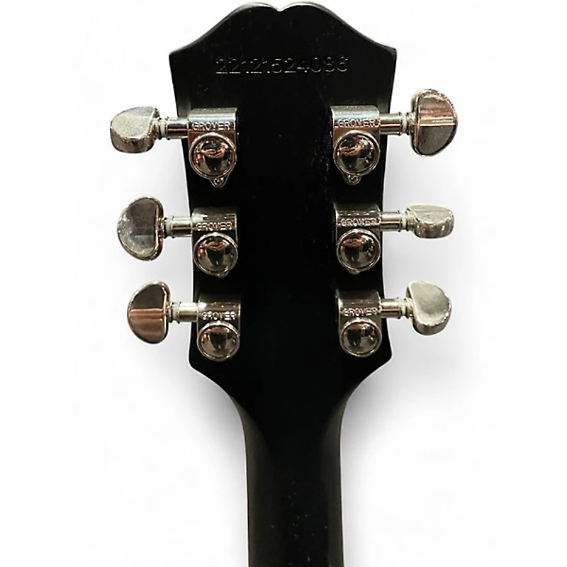 Used Epiphone Les Paul Traditional Pro IV WORN EBONY Solid Body Electric Guitar