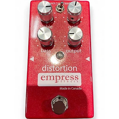 Used Empress Effects Analog Distortion Effect Pedal