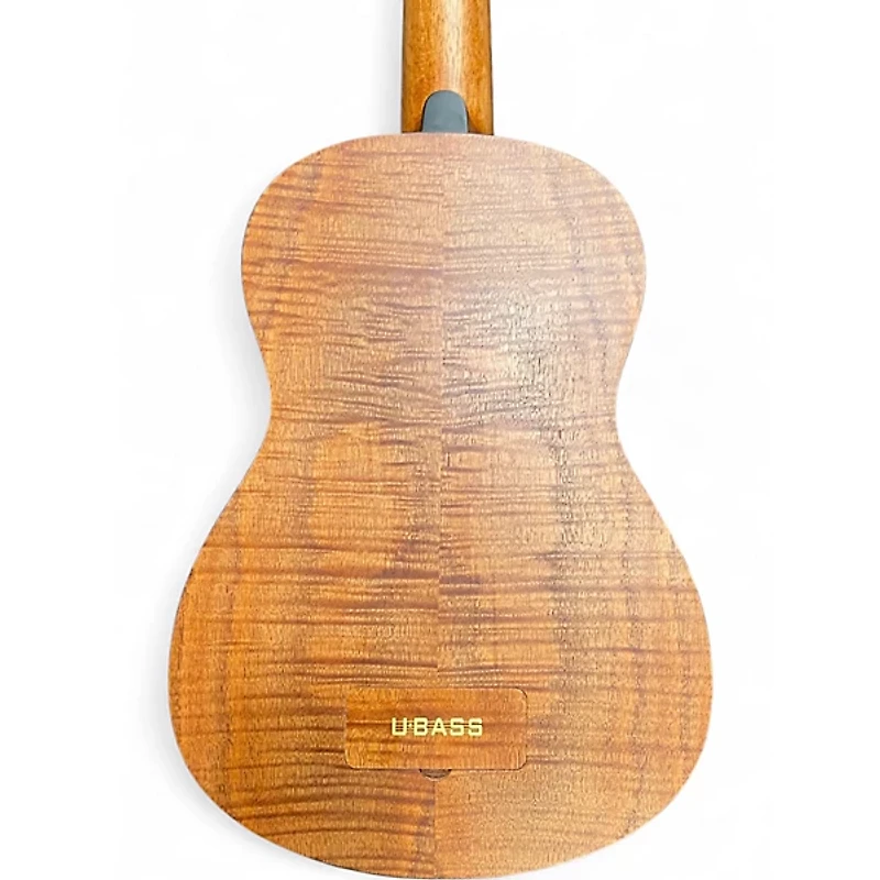 Used Kala Exotic Mahogany U-Bass Natural Acoustic Bass Guitar