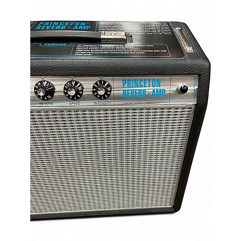 Used Fender 1968 Custom Princeton Reverb 12W 1x10 Tube Guitar Combo Amp
