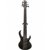 Used Ibanez BTB806MS Trans Gray Electric Bass Guitar