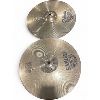 Used SABIAN 14in B8 Hi Hat Pair Cymbal
