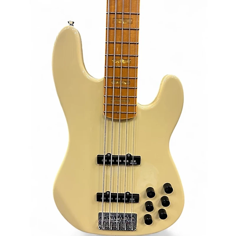 Used Markbass GV5 Cream Electric Bass Guitar