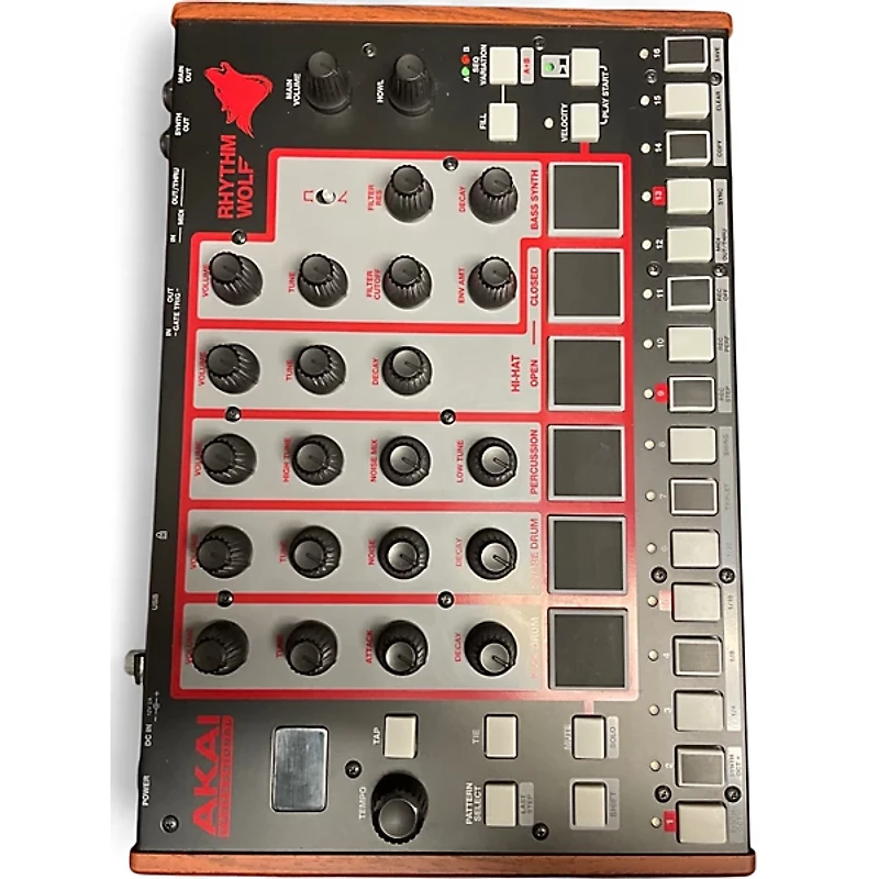 Used Akai Professional Rhythm Wolf Drum Machine