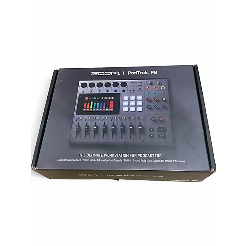 Used Zoom Podtrak P8 MultiTrack Recorder