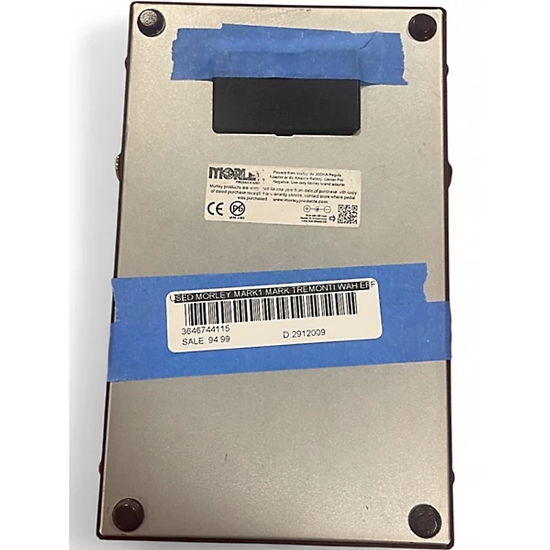 Used Morley Mark1 Mark Tremonti Wah Effect Pedal