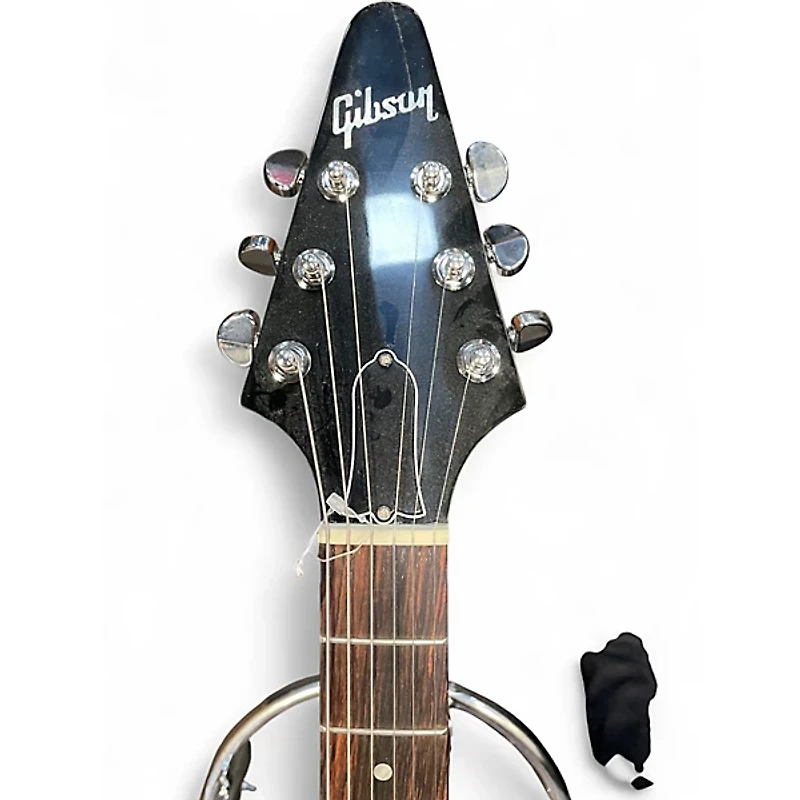 Used Gibson Flying V Antique Natural Solid Body Electric Guitar