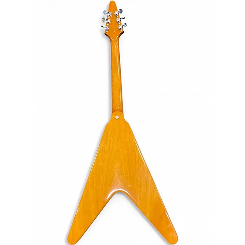 Used Gibson Flying V Antique Natural Solid Body Electric Guitar