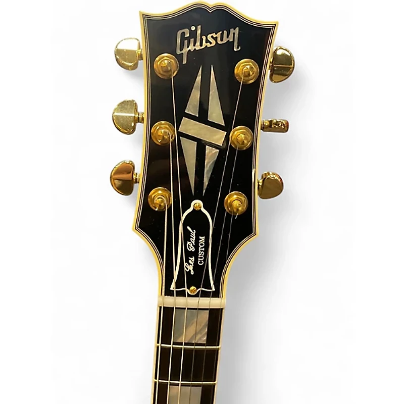 Used Gibson Historic 1960 Les Paul Custom Black Beauty Black Solid Body Electric Guitar