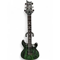 Used PRS SE Swamp Ash CE 24 Sandblasted Green Solid Body Electric Guitar