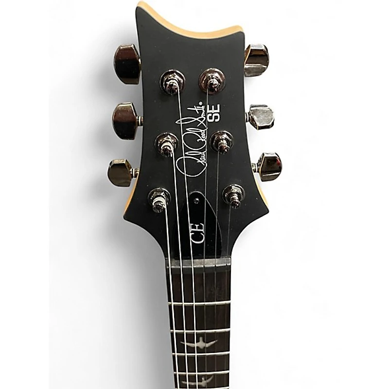 Used PRS SE Swamp Ash CE 24 Sandblasted Green Solid Body Electric Guitar