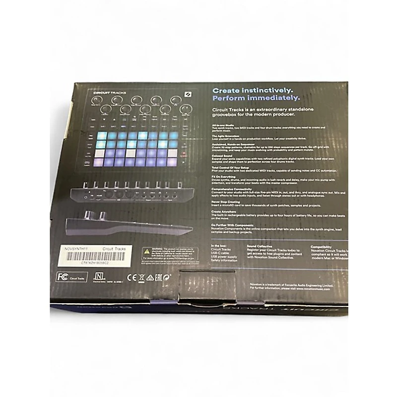 Used Novation GROOVEBOX Production Controller