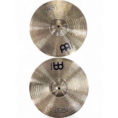 Used MEINL 13in HCS Hi Hat Pair Cymbal