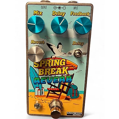 Used Summer School Electronics Spring Break Reverb Effect Pedal