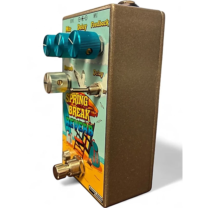 Used Summer School Electronics Spring Break Reverb Effect Pedal