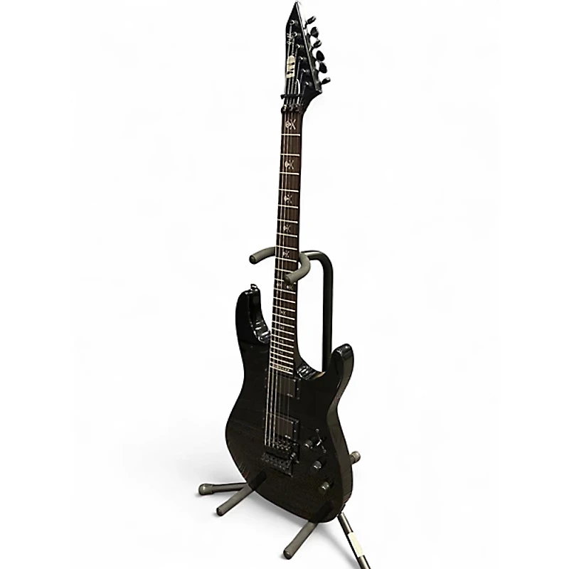 Used ESP LTD KH602 Kirk Hammett Signature Black Solid Body Electric Guitar